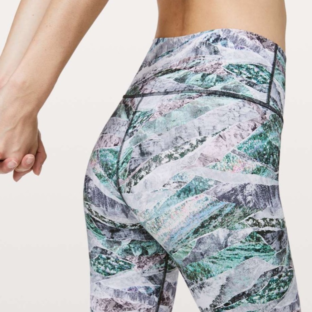 Lululemon Wunder Under High-Rise Tight 25" *Full-On Luxtreme springscape multi - Picture 11 of 12
